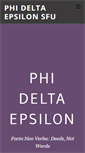 Mobile Screenshot of phidesfu.com